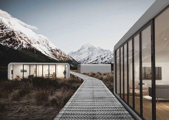 Prefab Wooden Overwater Bungalow – Light Steel Frame Modular Cabin For Resort & Hotel