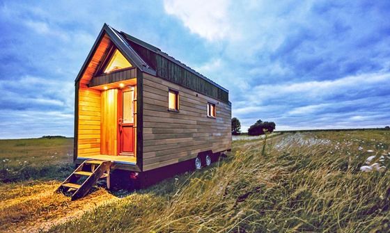 Fast Delivery  Mini Caravan Travel Camper Camping Tiny House On Wheels