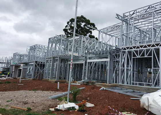 Luxury Prefab House Villa Prefab Steel House Cost Saving Panelized Home Kits