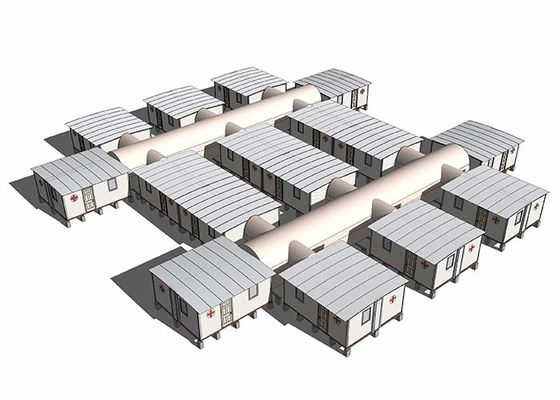 Hospital & Dormitory Modular Homes: Custom Well-Insulated Sandwich Panel Rooms