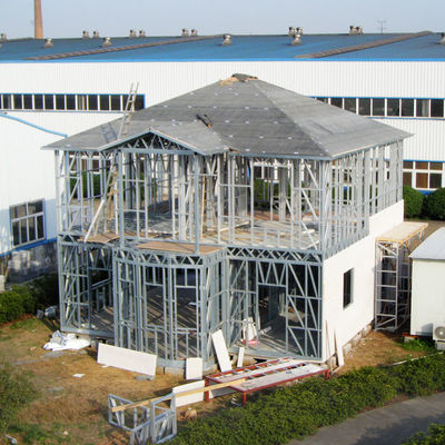 Customized Light Steel House Prefab Modular Single Family Home With USA Standard