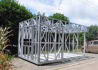 Light Gauge Steel Structure Prefab Garden Studio Garden Storage Room Prefabricated Garden Studio Wood Color