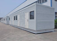 Steel Frame Prefab Modular Homes , Mobile Guard House For People Living
