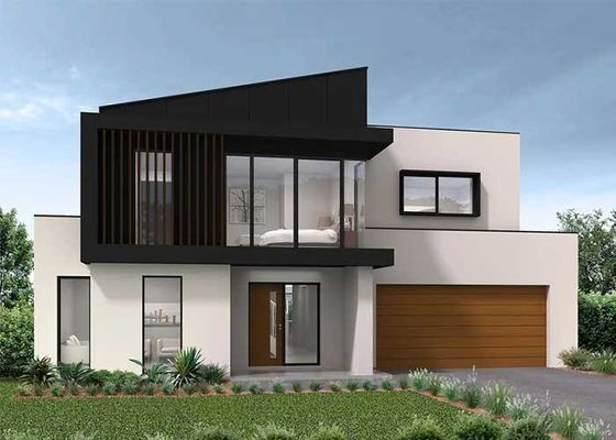 AS/NZS/USA گواهینامه ماژولار Prefab سبک فولاد خانه کیت - فضا ساخت قاب برای خانه های Kitset