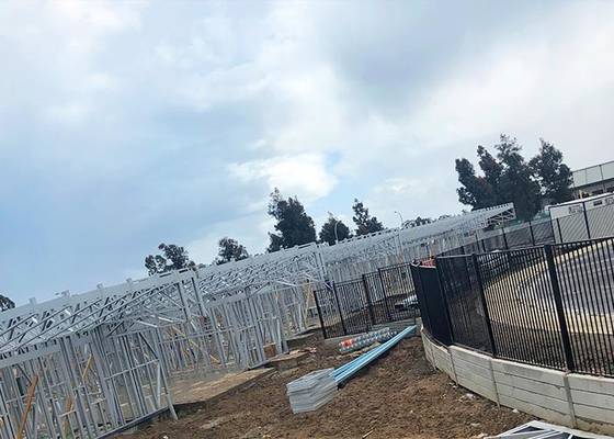 خانه پیش ساخته فایبر سمنت برد برای ساخت قاب فولادی سبک خانه