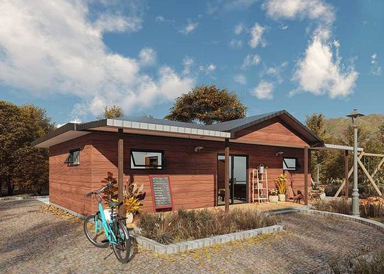 AS/US فریم فولاد سبک خانه های متحرک پیش ساخته کیت های خانه های پنلی