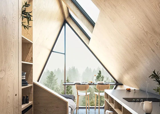 Light Steel Frame Garden Studio House | Custom House Framing Design
