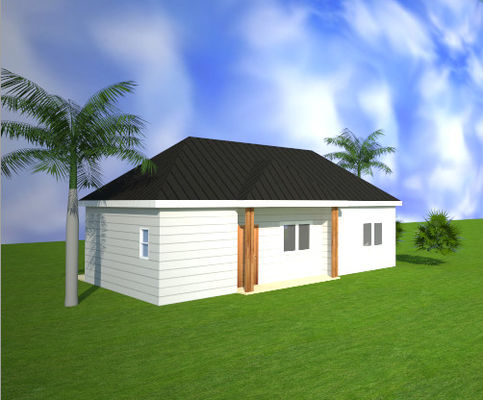 خانه پیش‌ساخته یکپارچه و مدولار تک‌خانواری با سازه فولادی سبک AS/US