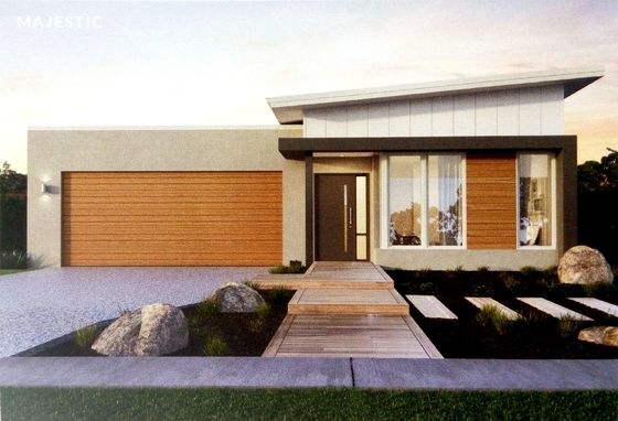 شخصی سازی لوکس ساختار فولاد سبک بنگال خانه خانوادگی تک نفره