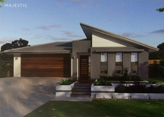 Light Gauge Steel Frame Prefabricated Bungalow Homes One Story Single Family Home