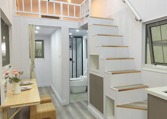 Prefabricated Modular Tiny House Expandable Cabin With Interior Decoration For Airbnb Motorhome