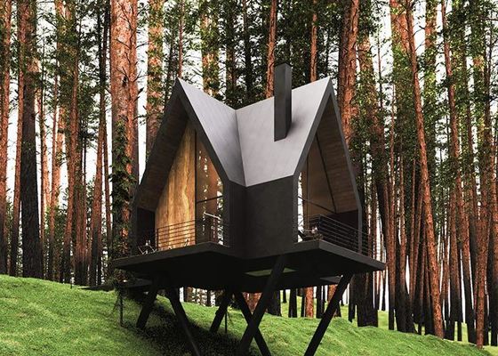 کابین لوکس تعطیلات | خانه مدولار و سوله باغ لاگ کابین پیش ساخته