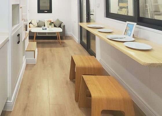 خانه کوچک پیش ساخته چرخدار با اتاق خواب و حمام آماده ارسال