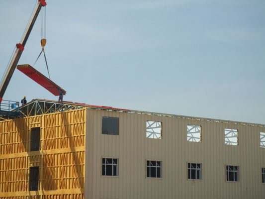 ساختمان‌های آپارتمانی پیش‌ساخته فولادی سبک، کیت‌های خانگی پانلی خانه‌های قابل حمل