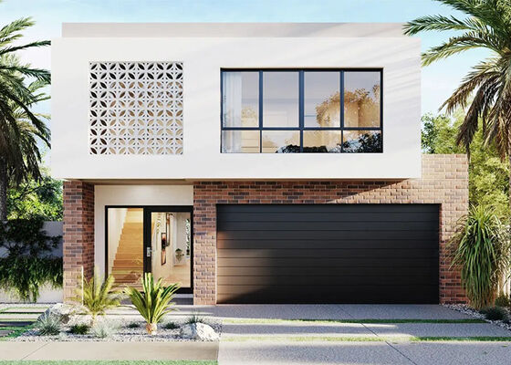 ویلا پیش‌ساخته با 3 اتاق خواب، کیت خانه مدولار با پوشش فلزی حرارتی