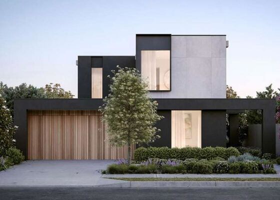 US/AS Standard Single Family Home Prefabricated House With Light Steel House