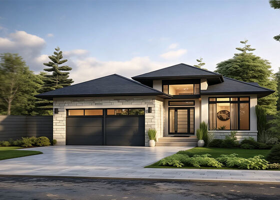 AS/US Standard Light Steel Villa ♪ خانه ی تک خانوادگی لوکس ساخته شده