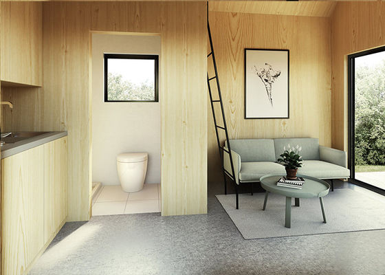 Single Family Exquisite Light Steel Frame House Design For Seaside Vacation Modualr Homes