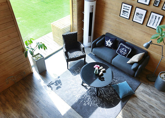 Modern Design Prefab Light Steel House Villa For Holiday Steel Home Kits Resort Hotel Custom House