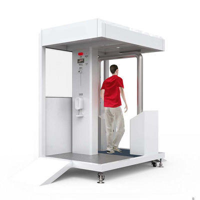 اندازه گيري درجه حرارت آبي عميق ضد عفوني کردن استريليزه کردن دستها ماشين ضد اپيدميک هوشمند