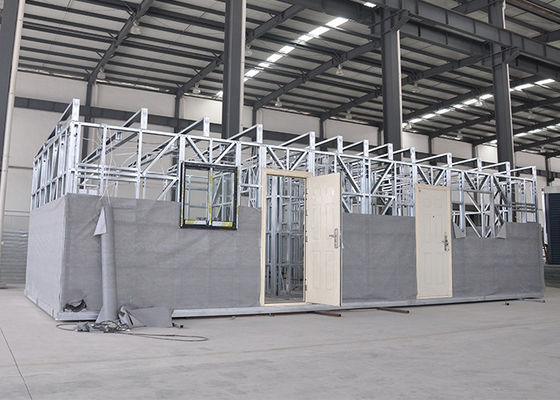 فولاد سبک خانه های کانتینر مدرن خانه های پیش ساخته سفید خانه یک لایه