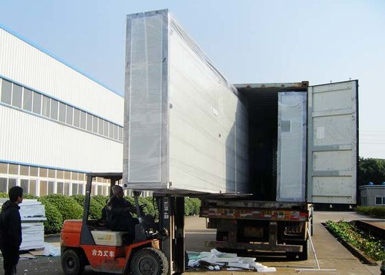 خانه های مدرن ماژولار با قاب سبک فولاد خانه های پیش ساخته قابل تاشو