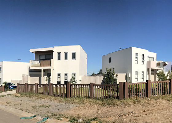 طراحی سفارشی و مونتاژ آسان فریم فولاد سبک خانه های پیش ساخته، ویلا ها و خانه های شهری