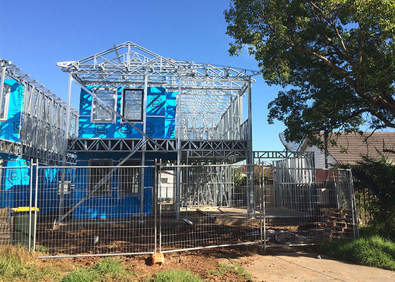 رنگ سفید مدرن اقتصادی خانه فولادی سبک فولادی عمیق