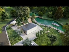 ساختار فولادی سبک استرالیایی مادربزرگ تخت / خانه تاشو با وزن سبک