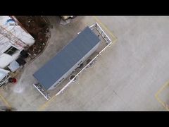 خانه کوچک از پیش ساخته شده با درب آلومینیومی و تهویه مطبوع اختیاری