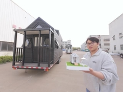 خانه های کوچکی روی چرخ توسط ریشه های متحرک