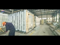 ICC EN-1090 فریم روشن فولاد پیش ساخته خانه های متحرک ویلا کیت های چوبی بنگال ها