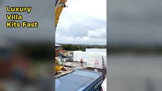 کیت خانه پانل شده خانه ویلایی لوکس پیش ساخته